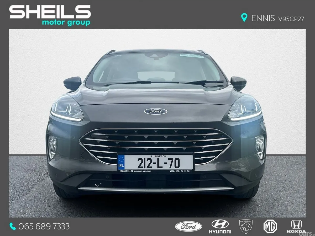 Ford Kuga SUV, Petrol Plug-in Hybrid, 2021, Grey
