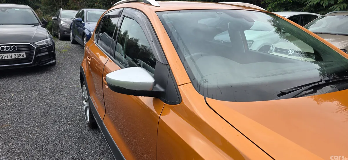 Volkswagen Polo Hatchback, Petrol, 2015, Orange