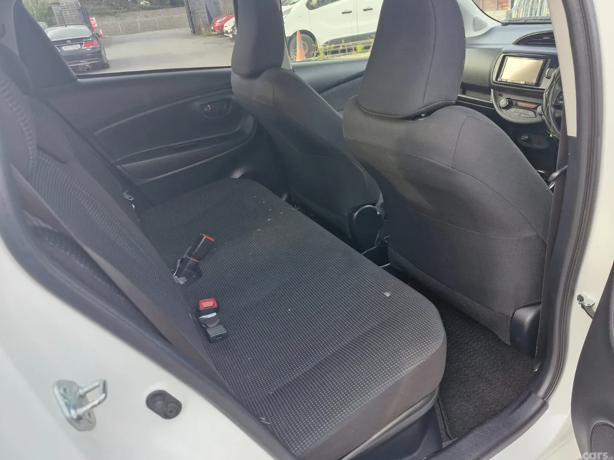 Toyota Vitz Hatchback, Petrol Hybrid, 2017, White