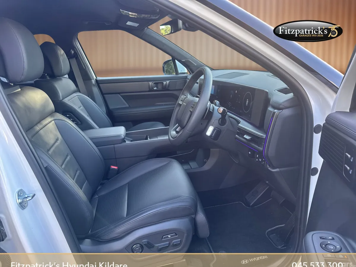 Hyundai Santa Fe SUV, Petrol Plug-in Hybrid, 2026, White