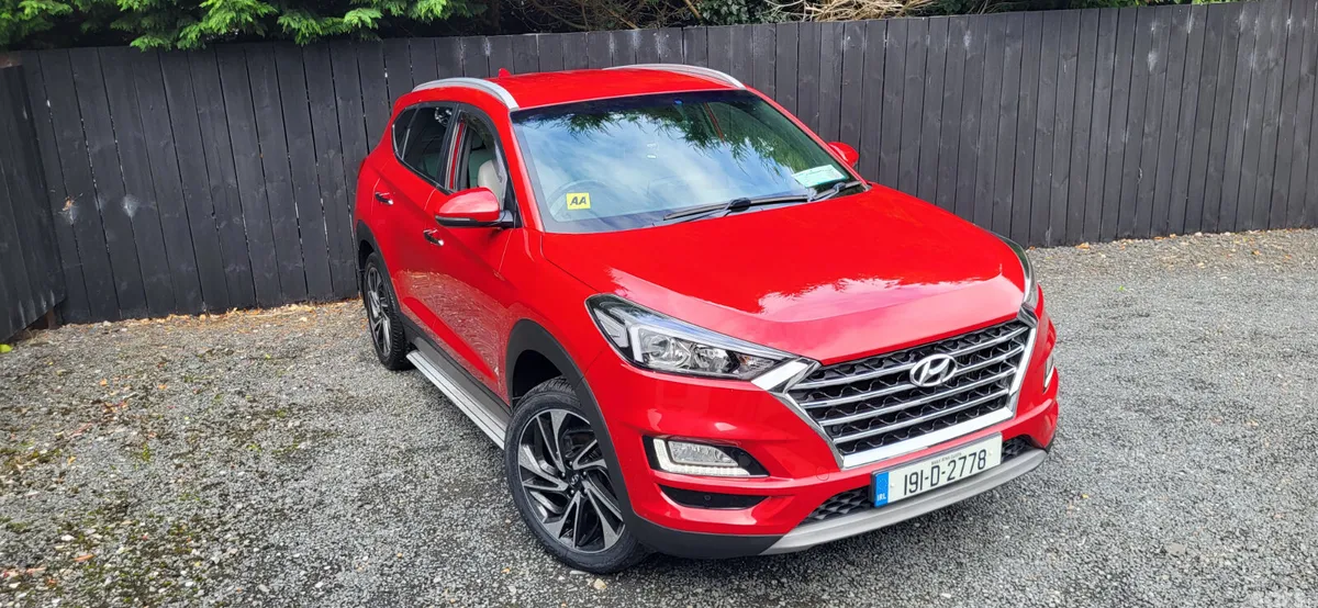 Hyundai Tucson SUV, Diesel, 2019, Red