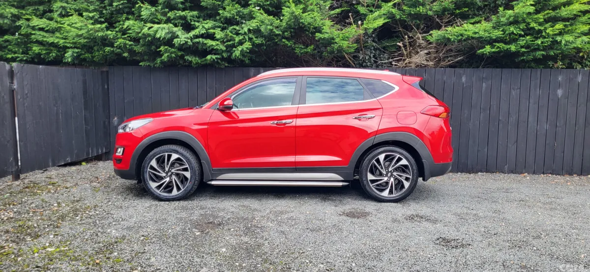Hyundai Tucson SUV, Diesel, 2019, Red