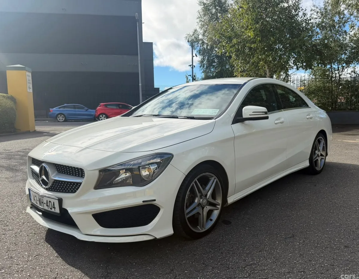 Mercedes-Benz CLA Saloon, Petrol, 2014, White
