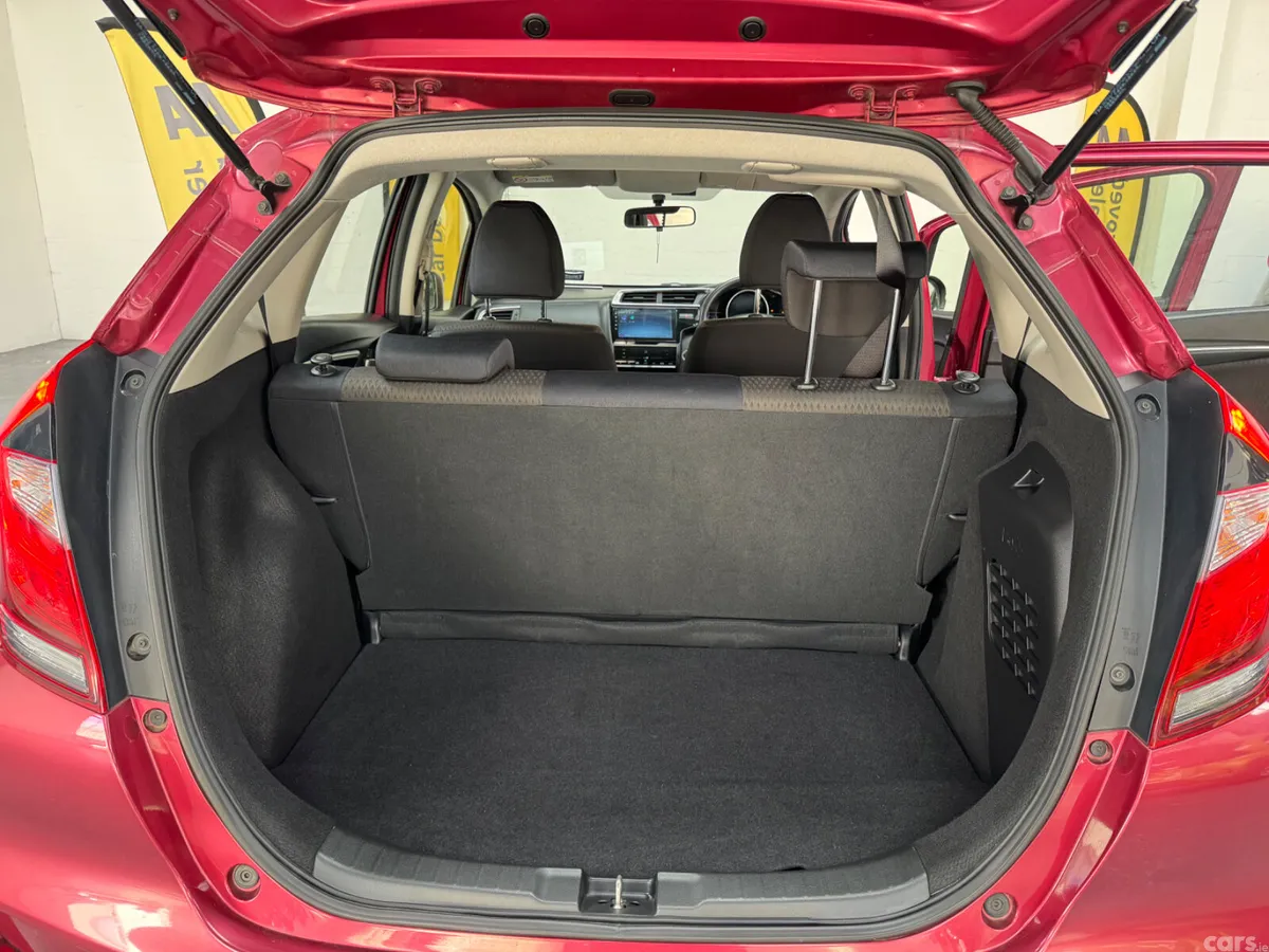 Honda Fit Hatchback, Petrol Hybrid, 2018, Red