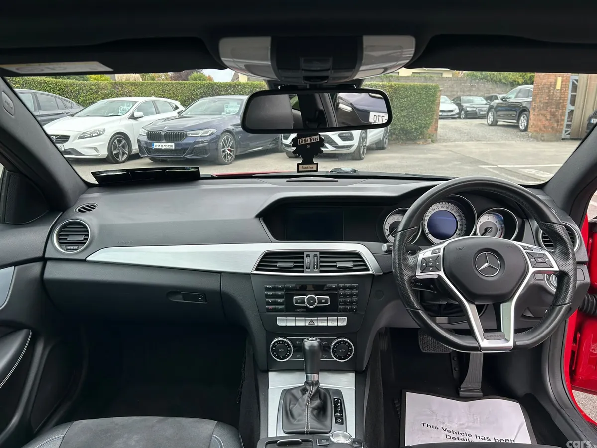 Mercedes-Benz C-Class Coupe, Diesel, 2015, Red