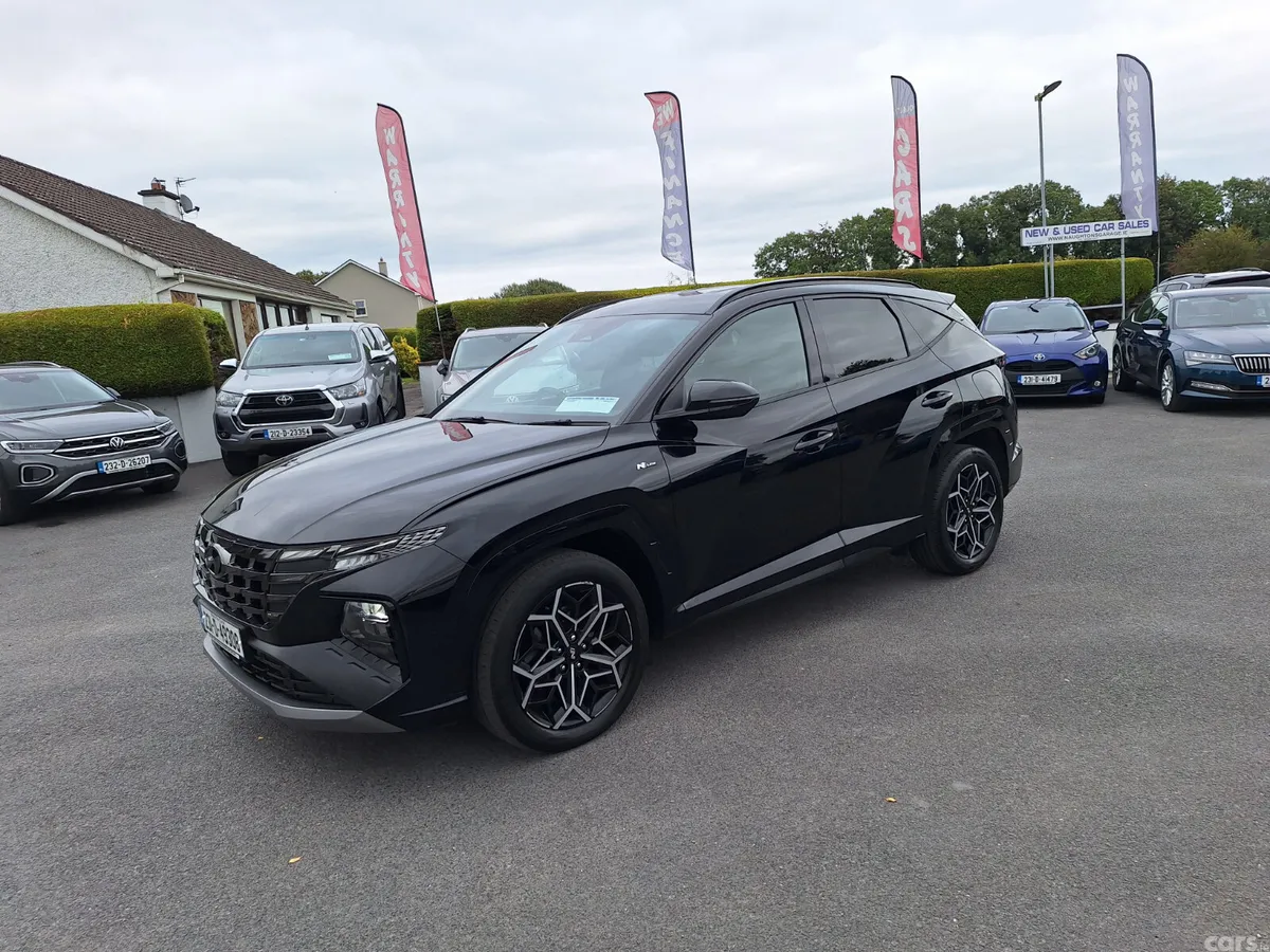 Hyundai Tucson SUV, Petrol Plug-in Hybrid, 2023, Black