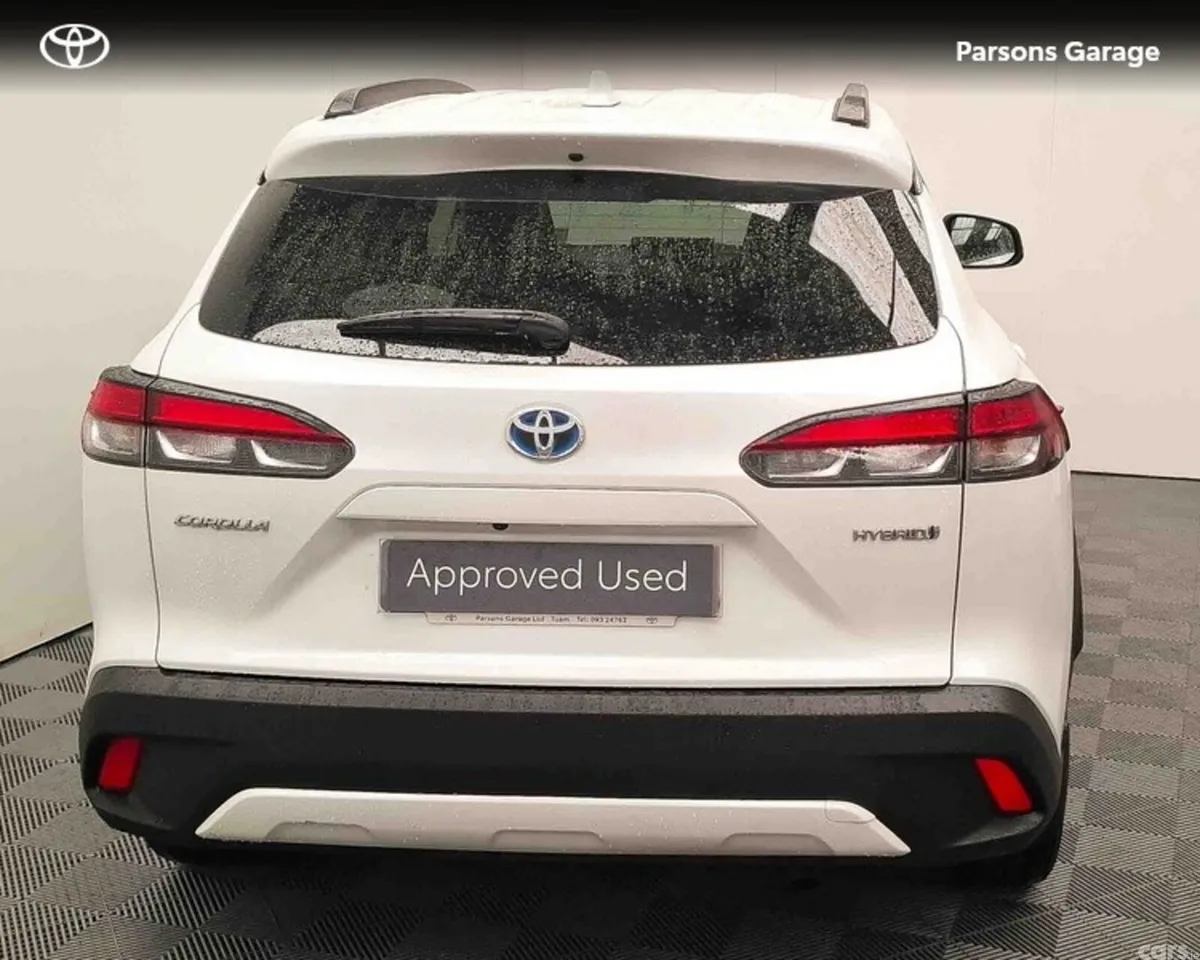 Toyota Corolla Cross SUV, Petrol Hybrid, 2024, White