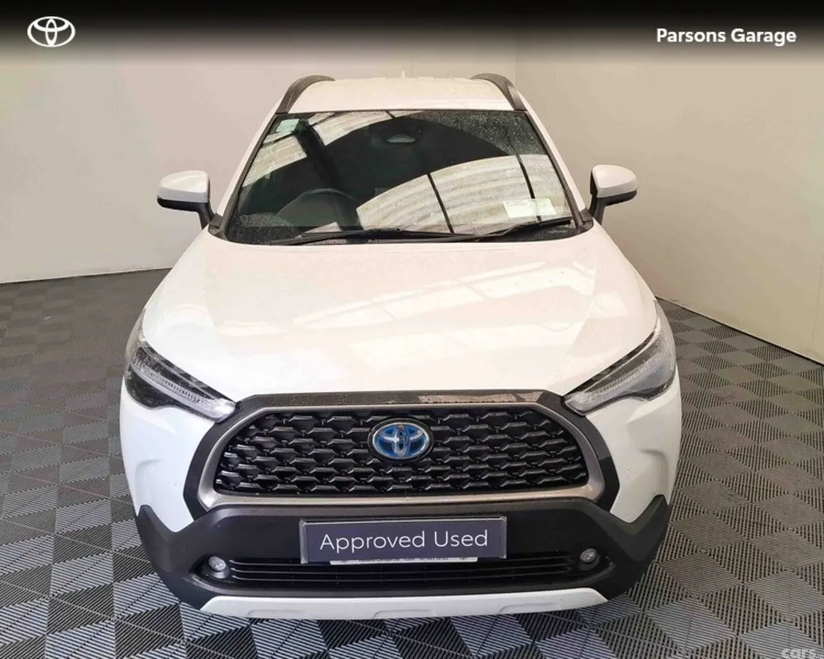 Toyota Corolla Cross SUV, Petrol Hybrid, 2024, White