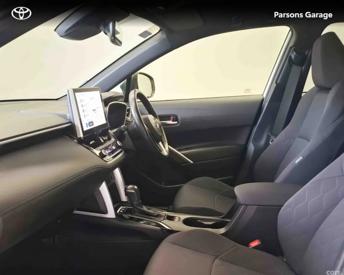 Toyota Corolla Cross SUV, Petrol Hybrid, 2024, White