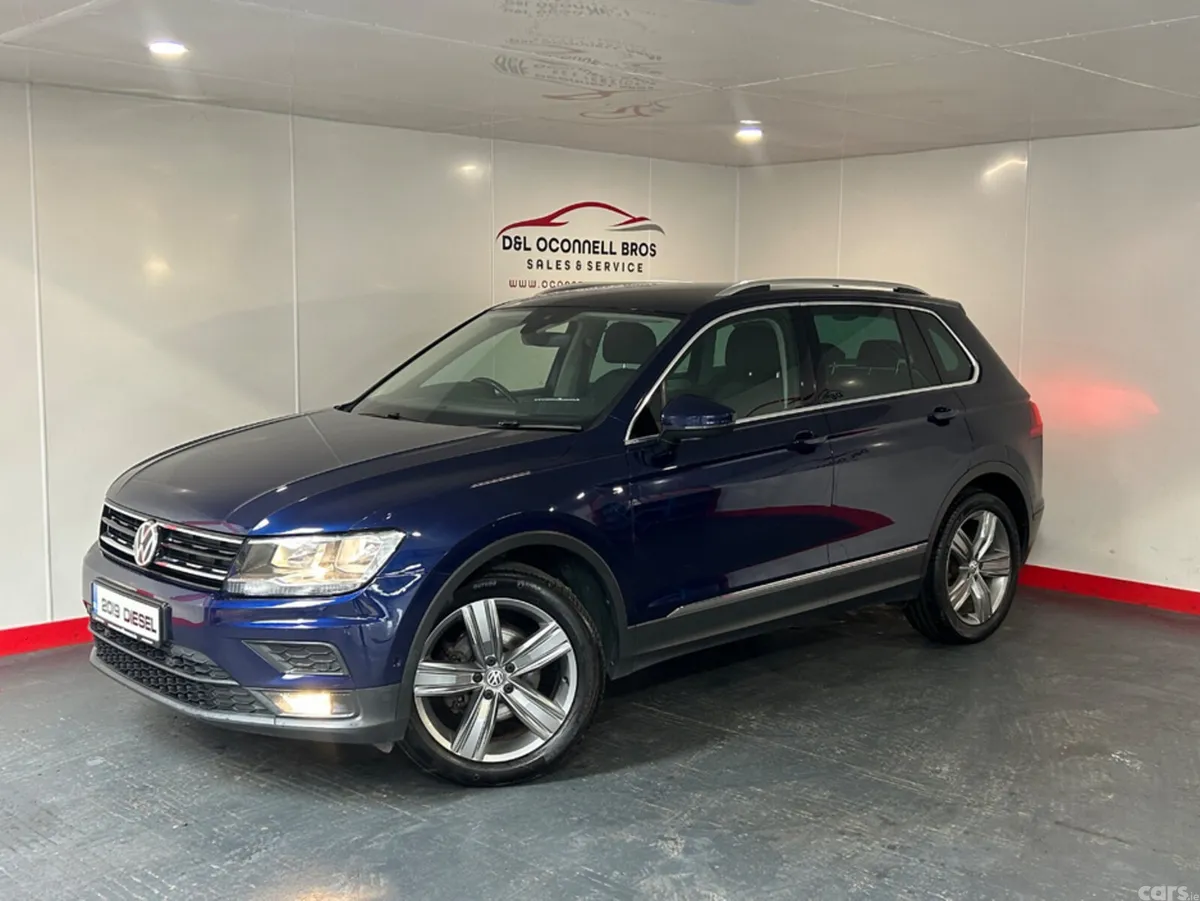 Volkswagen Tiguan Estate, Diesel, 2019, Blue