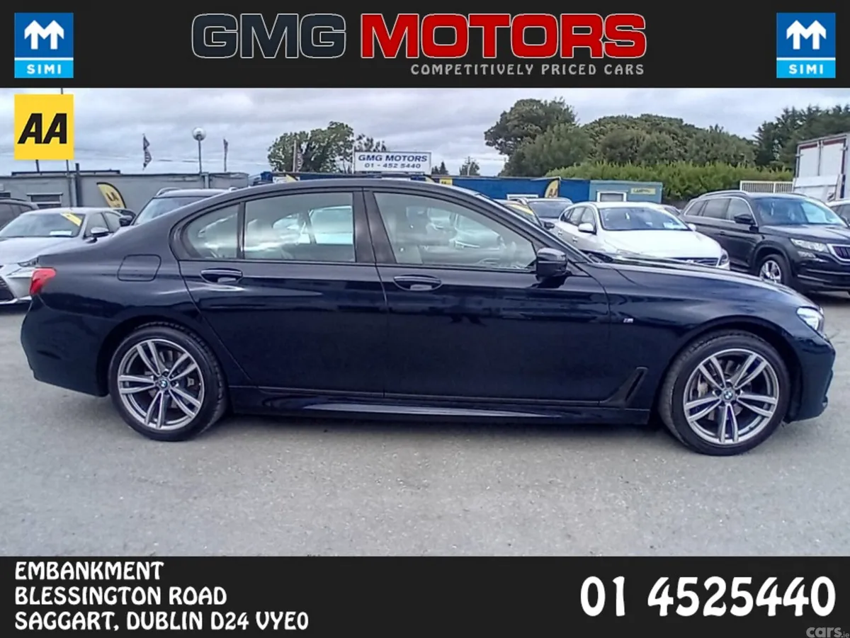 BMW 7-Series Saloon, Diesel, 2017, Black