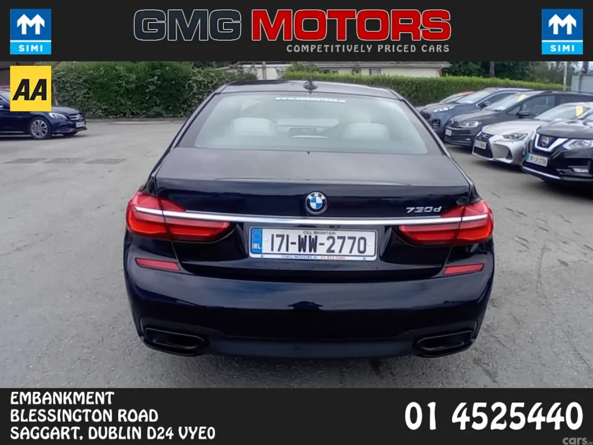 BMW 7-Series Saloon, Diesel, 2017, Black