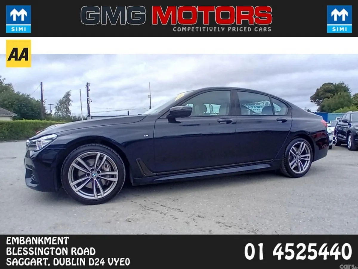 BMW 7-Series Saloon, Diesel, 2017, Black
