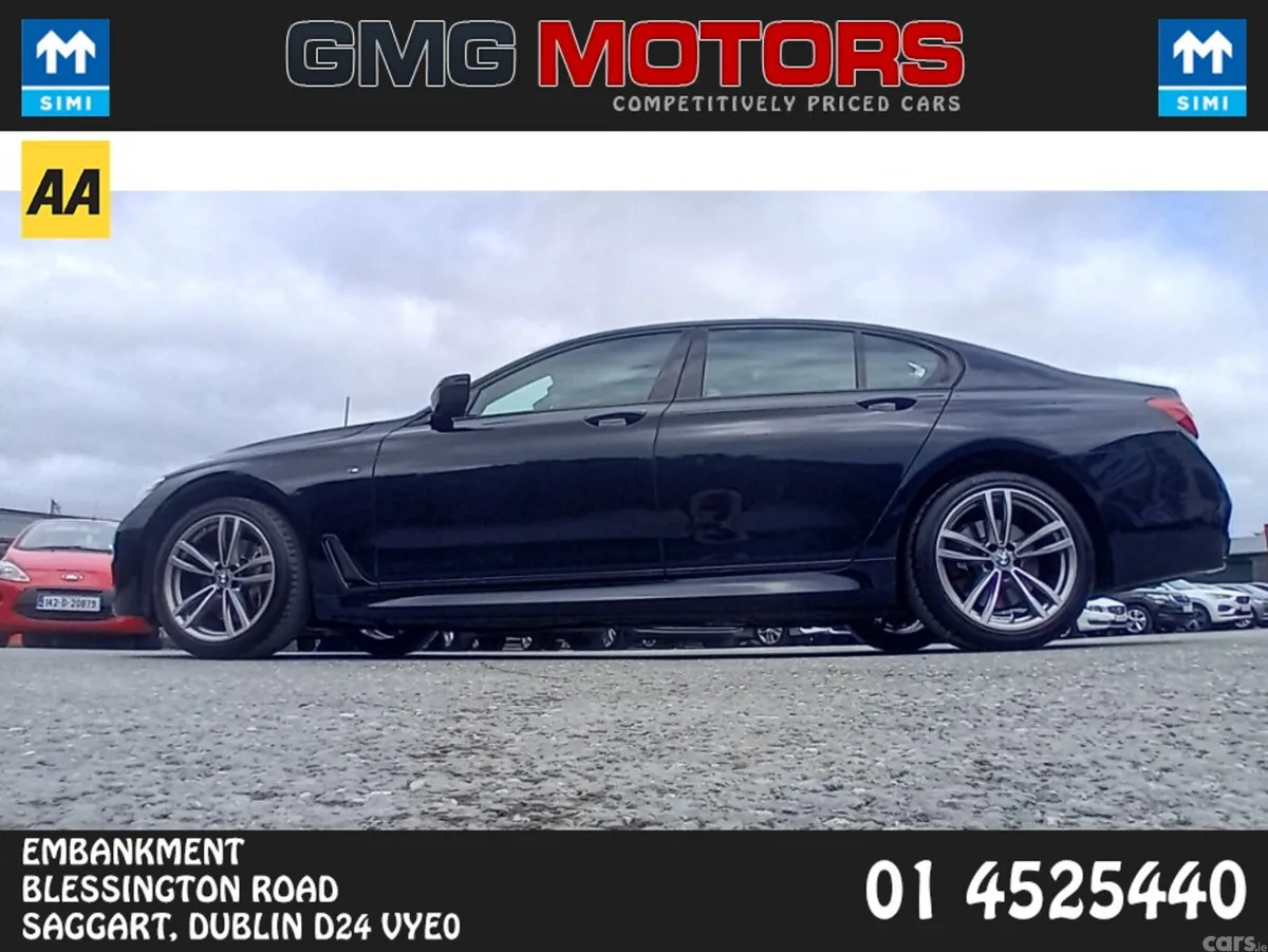 BMW 7-Series Saloon, Diesel, 2017, Black