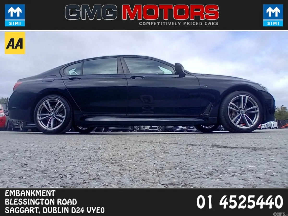 BMW 7-Series Saloon, Diesel, 2017, Black