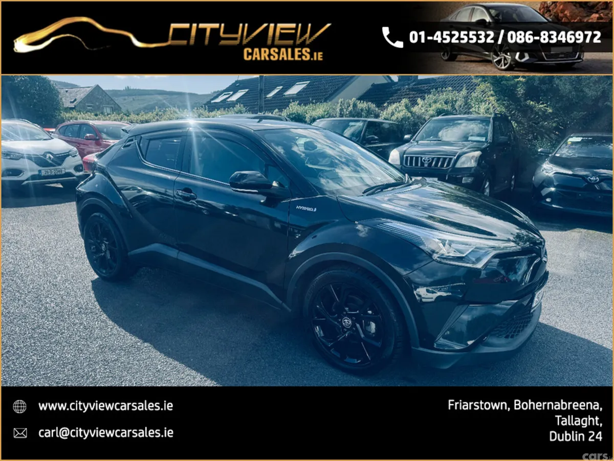 Toyota C-HR Hatchback, Petrol Hybrid, 2019, Black