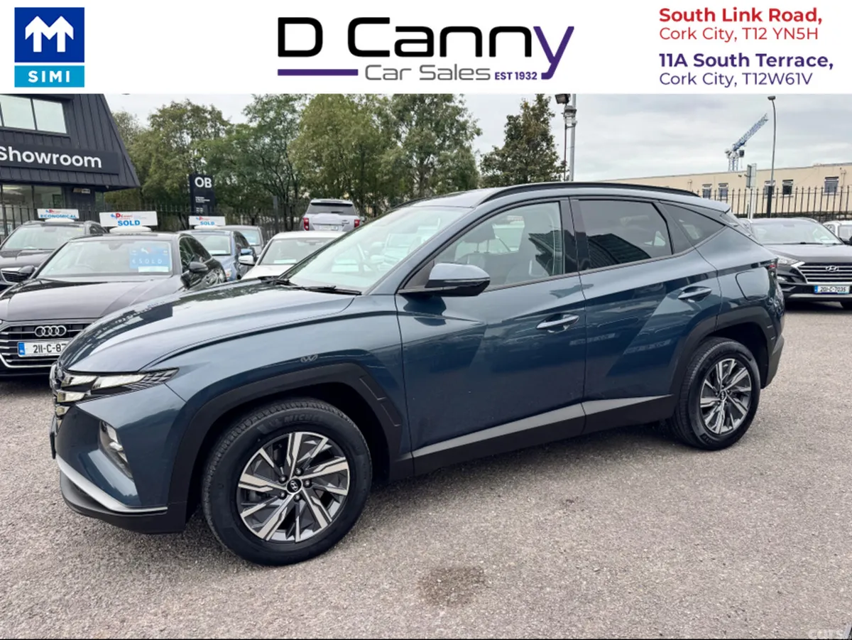 Hyundai Tucson MPV, Petrol Hybrid, 2023, Blue