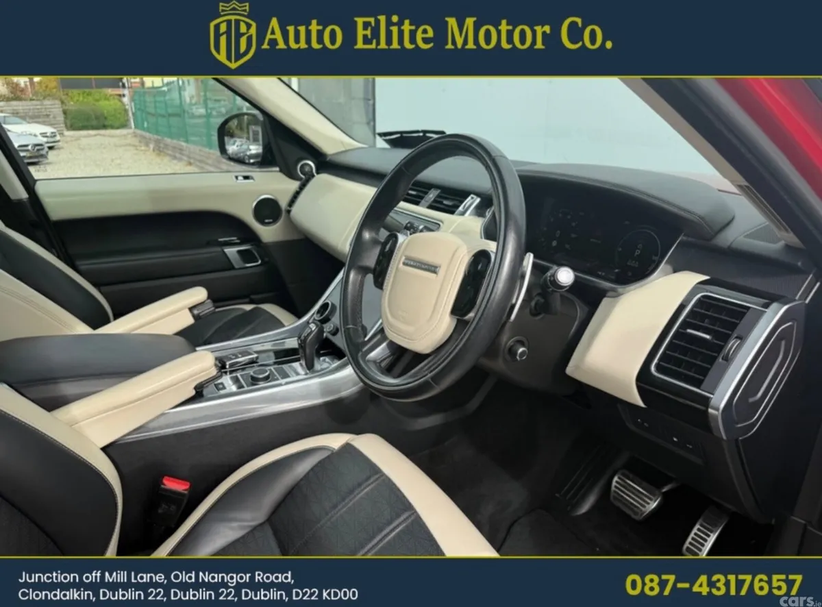 Land Rover Range Rover Sport SUV, Petrol Plug-in Hybrid, 2021, Red
