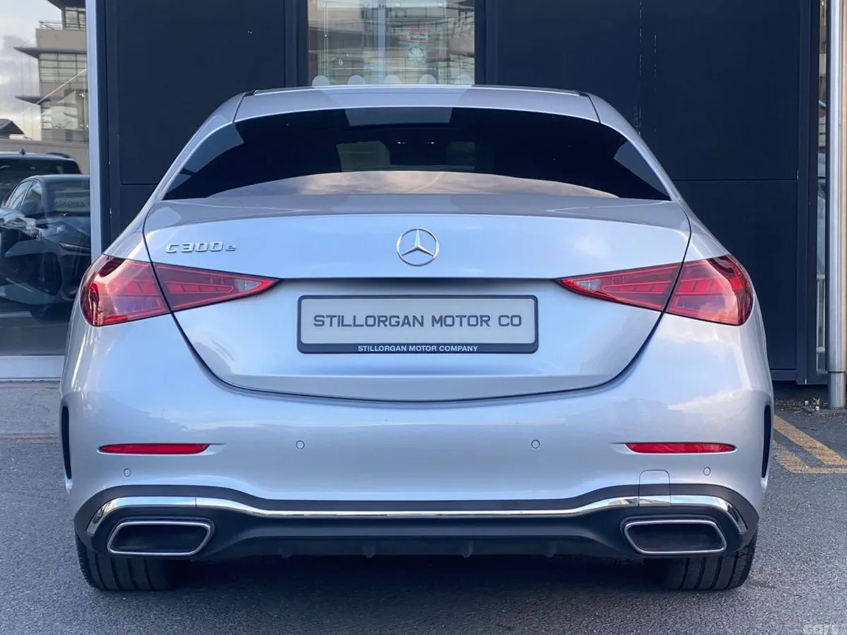 Mercedes-Benz C-Class Saloon, Petrol Plug-in Hybrid, 2024, Silver