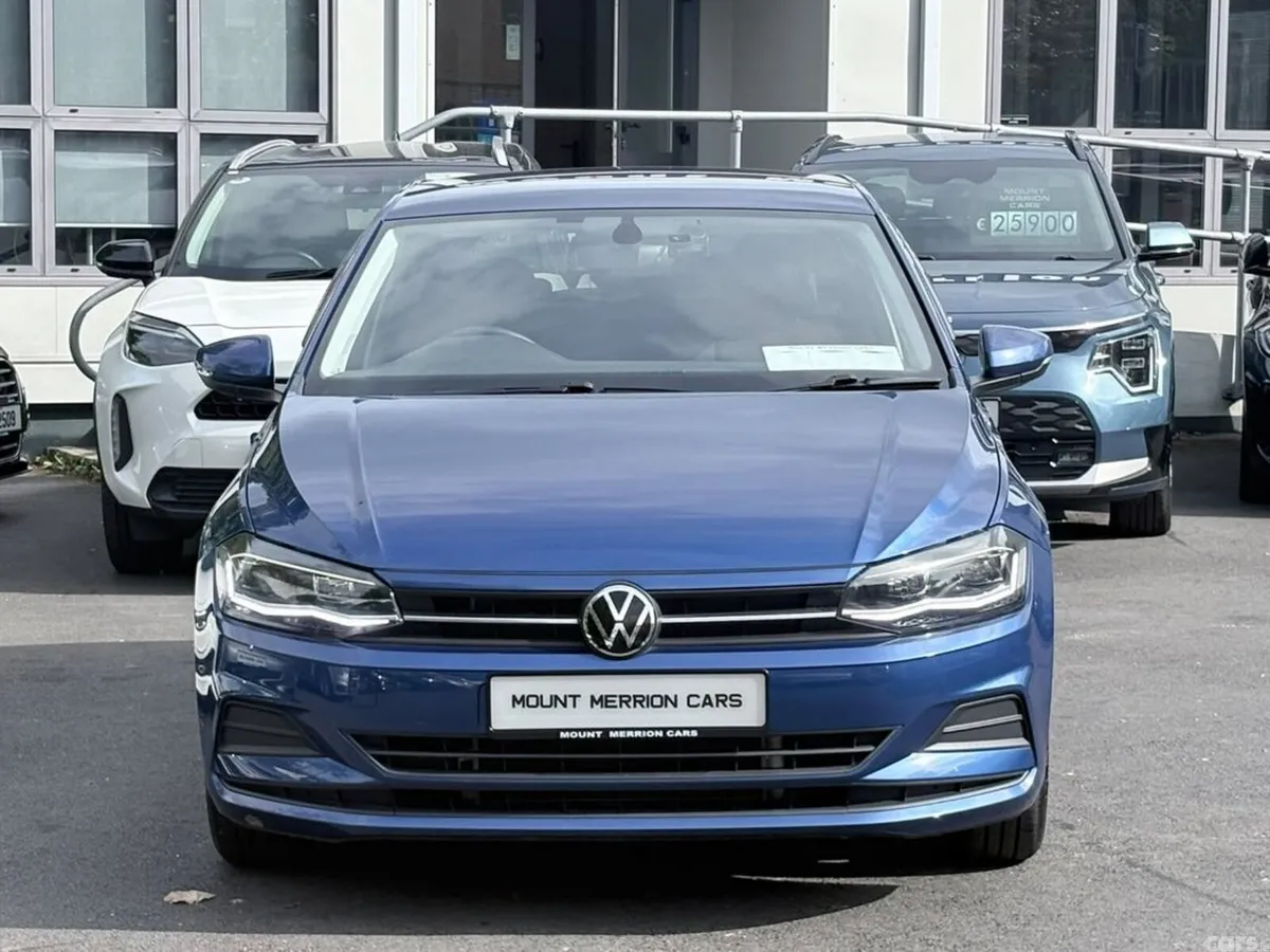Volkswagen Polo Hatchback, Petrol, 2021, Blue