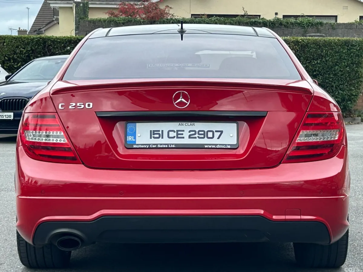 Mercedes-Benz C-Class Coupe, Diesel, 2015, Red