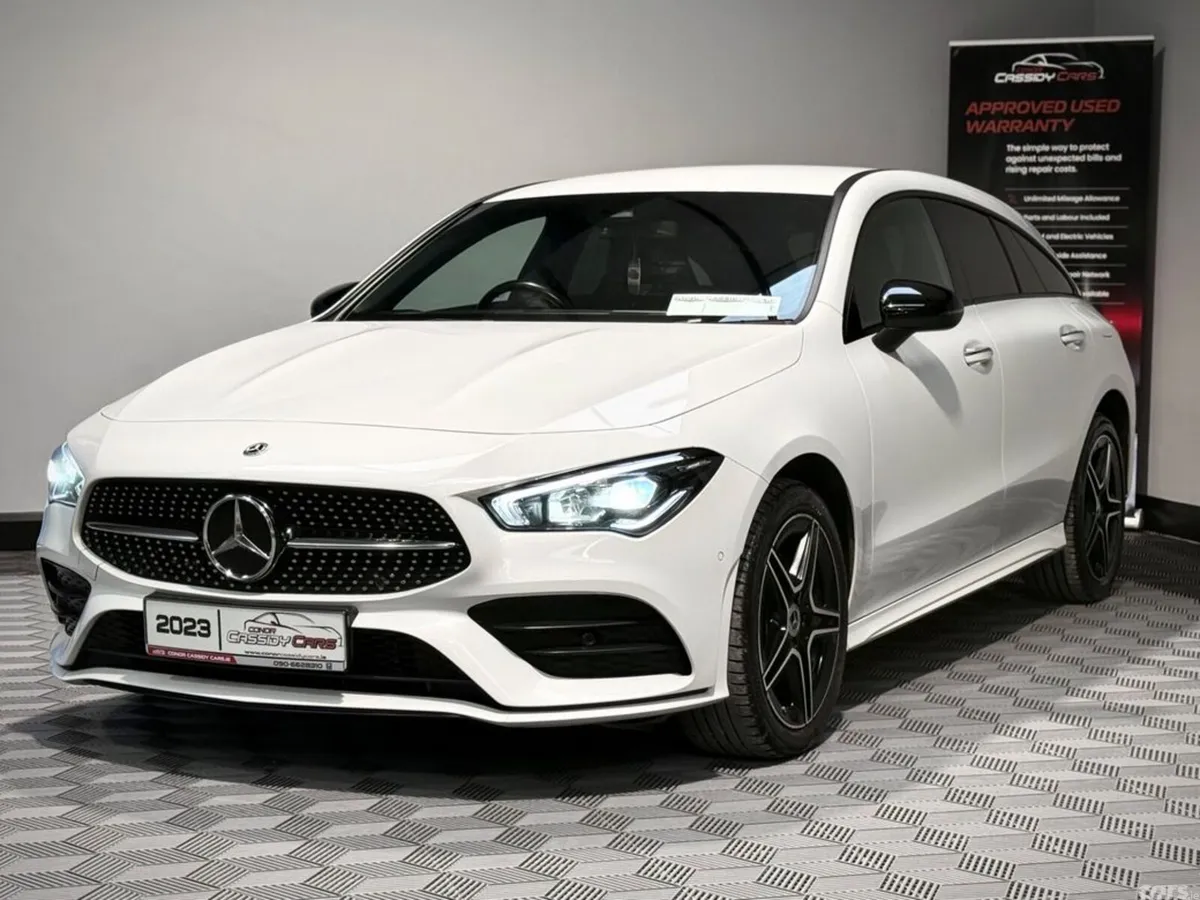 Mercedes-Benz CLA Estate, Petrol Hybrid, 2023, White