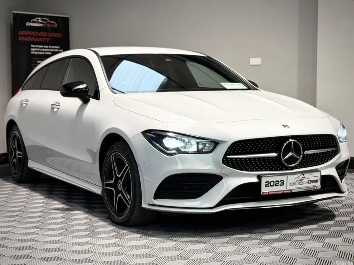 Mercedes-Benz CLA Estate, Petrol Hybrid, 2023, White