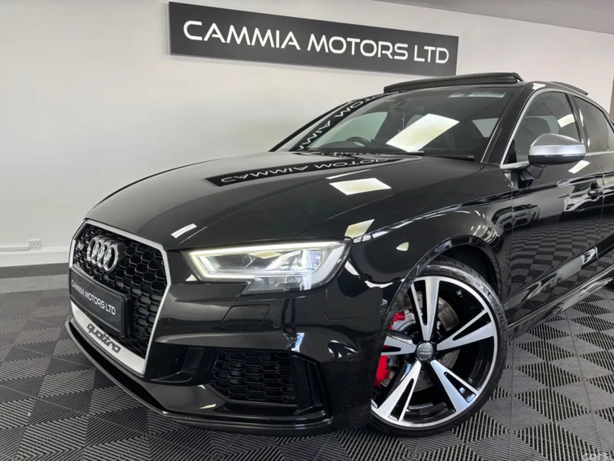 Audi RS3 Saloon, Petrol, 2018, Black