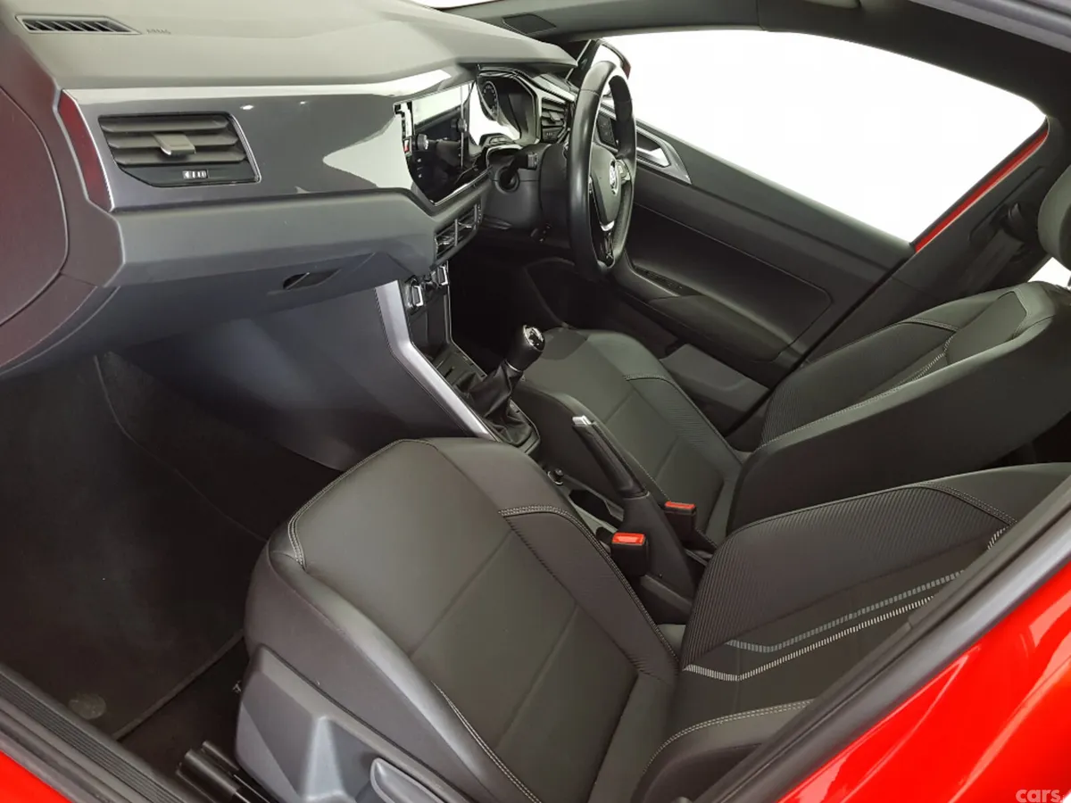 Volkswagen Polo Hatchback, Petrol, 2021, Red