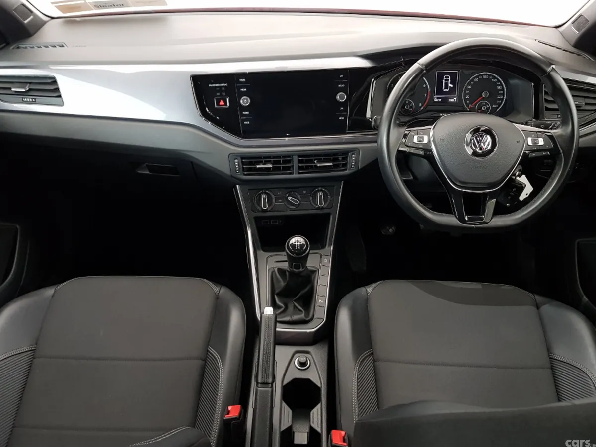 Volkswagen Polo Hatchback, Petrol, 2021, Red