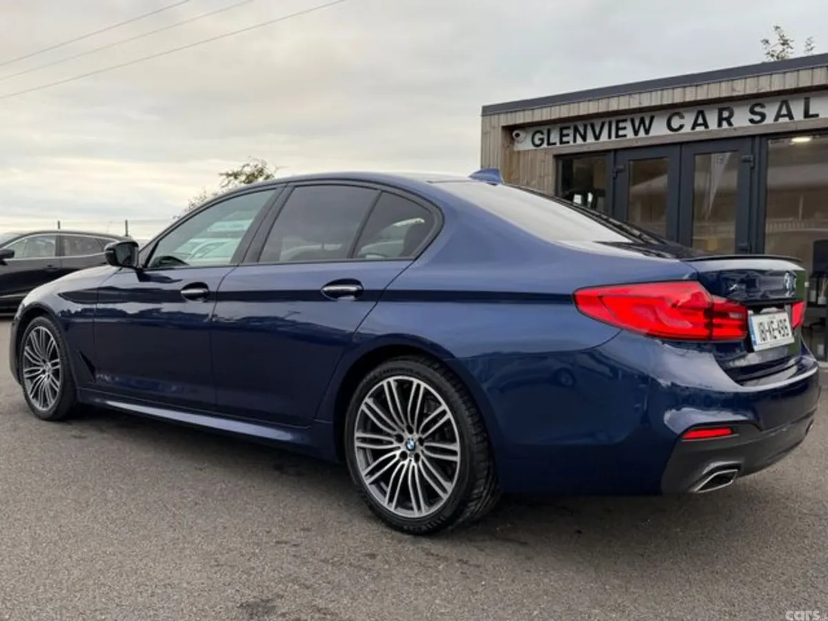 BMW 5-Series Saloon, Diesel, 2018, Blue