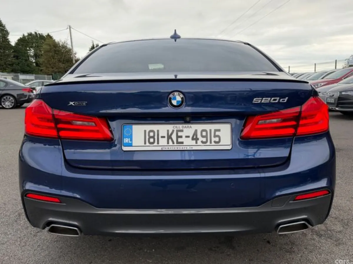 BMW 5-Series Saloon, Diesel, 2018, Blue