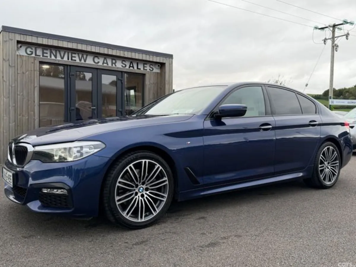 BMW 5-Series Saloon, Diesel, 2018, Blue