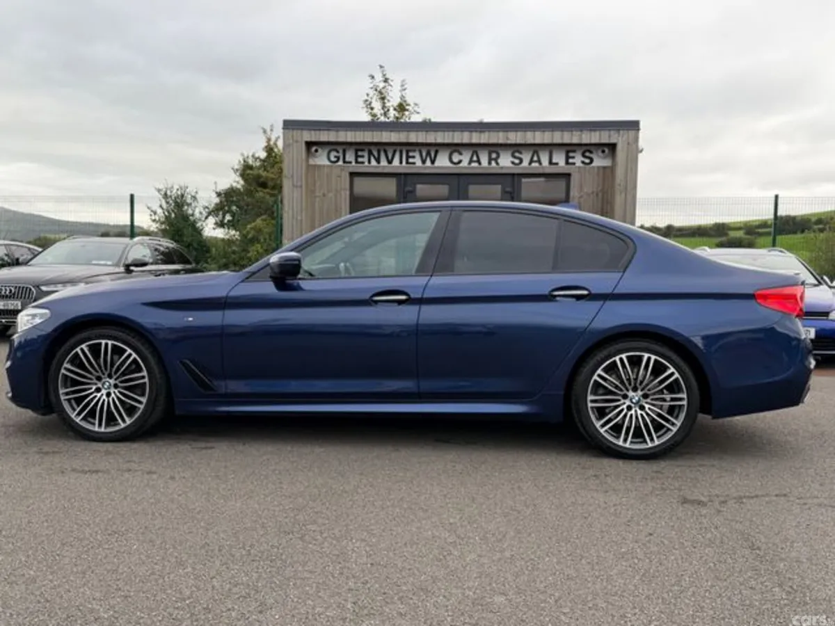BMW 5-Series Saloon, Diesel, 2018, Blue