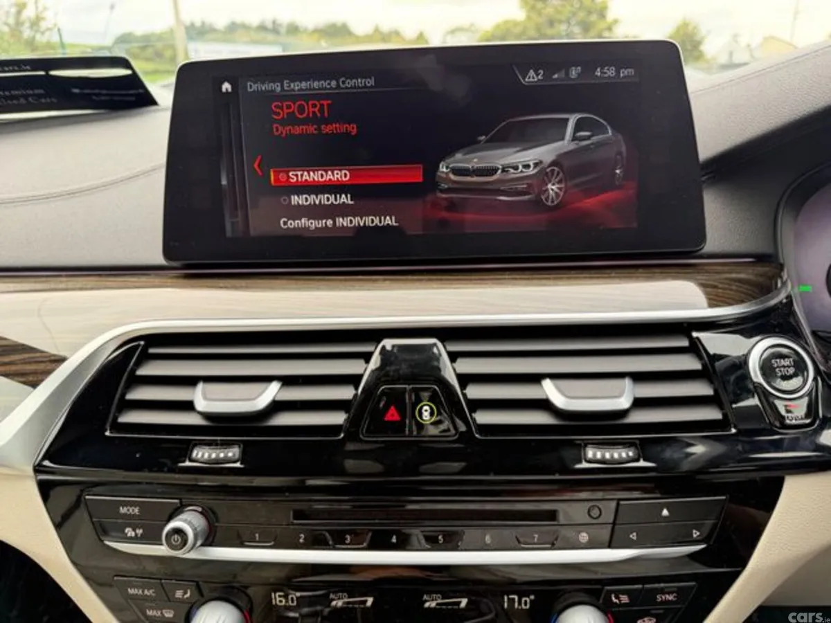 BMW 5-Series Saloon, Diesel, 2018, Blue