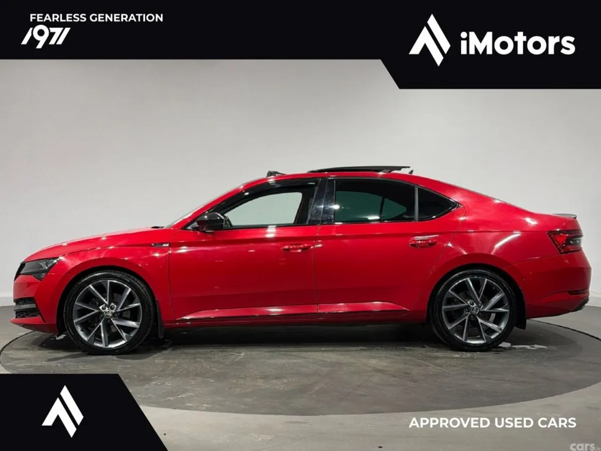 Skoda Superb Saloon, Diesel, 2021, Red