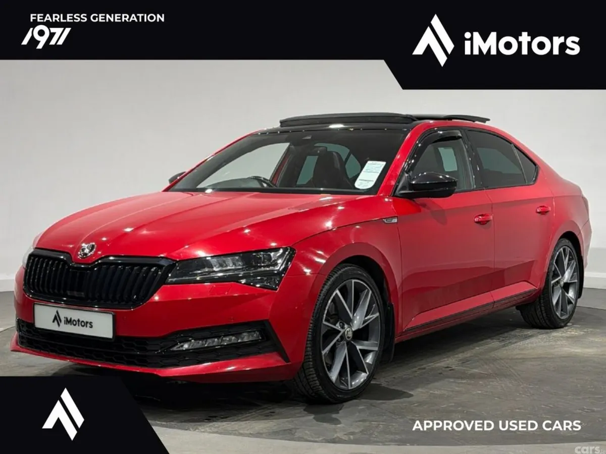 Skoda Superb Saloon, Diesel, 2021, Red
