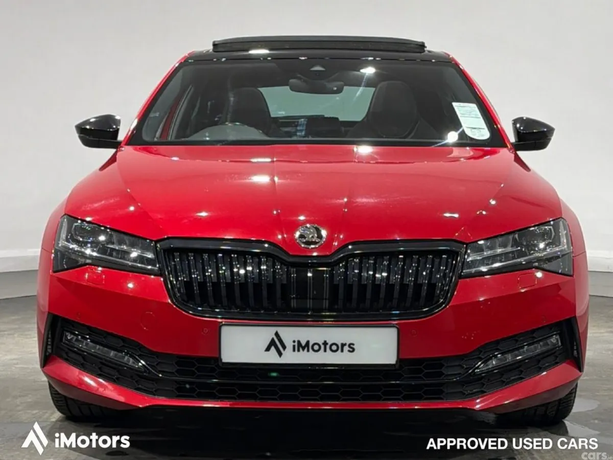Skoda Superb Saloon, Diesel, 2021, Red