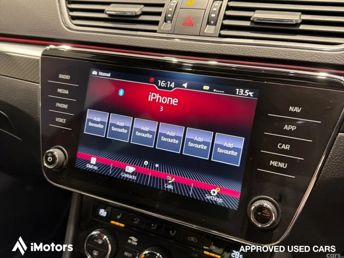 Skoda Superb Saloon, Diesel, 2021, Red
