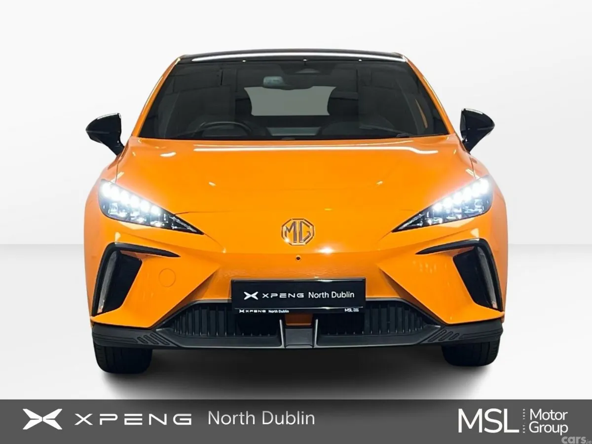 MG MG4 Hatchback, Electric, 2023, Orange