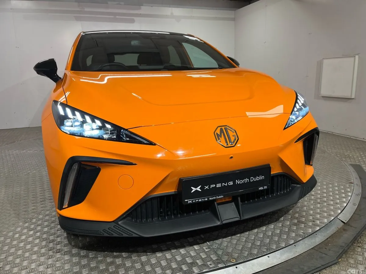 MG MG4 Hatchback, Electric, 2023, Orange