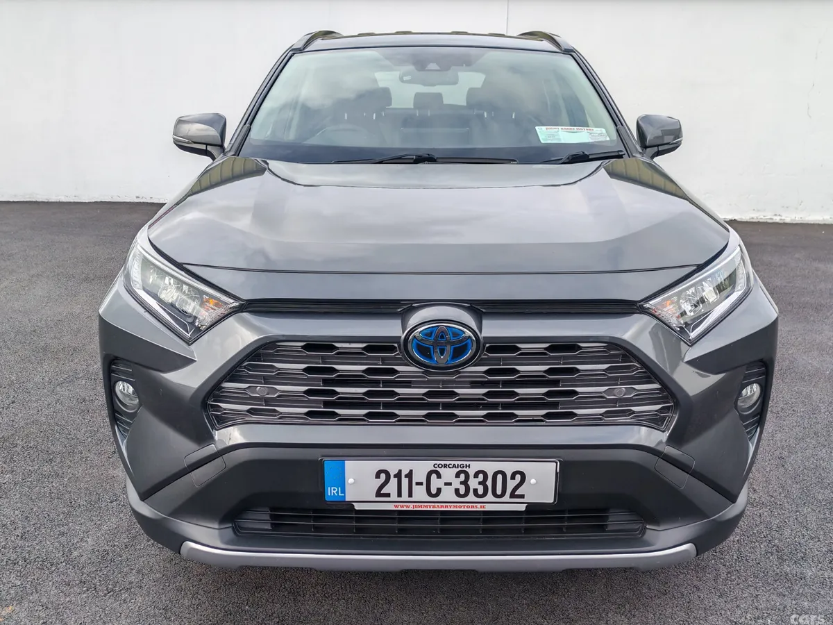 Toyota RAV4 SUV, Petrol Hybrid, 2021, Grey