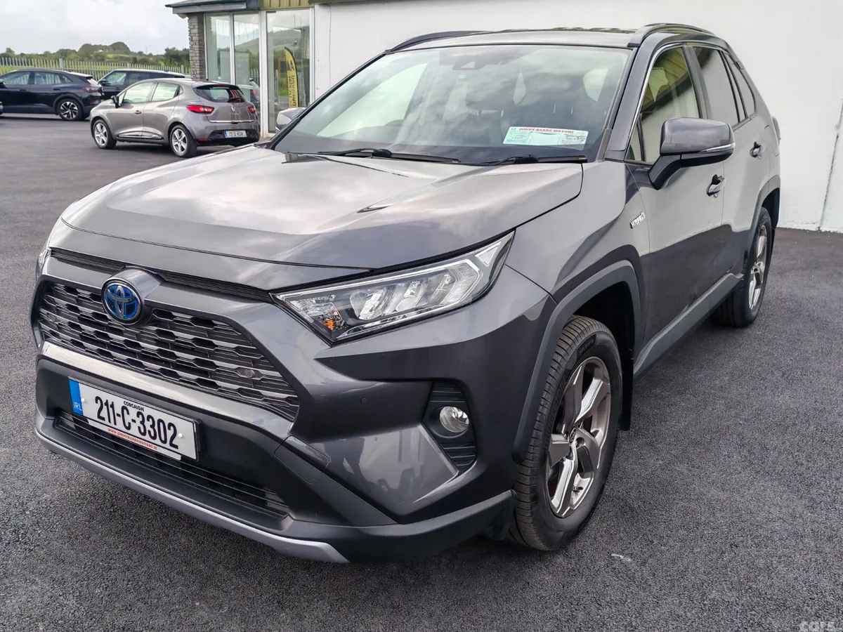 Toyota RAV4 SUV, Petrol Hybrid, 2021, Grey