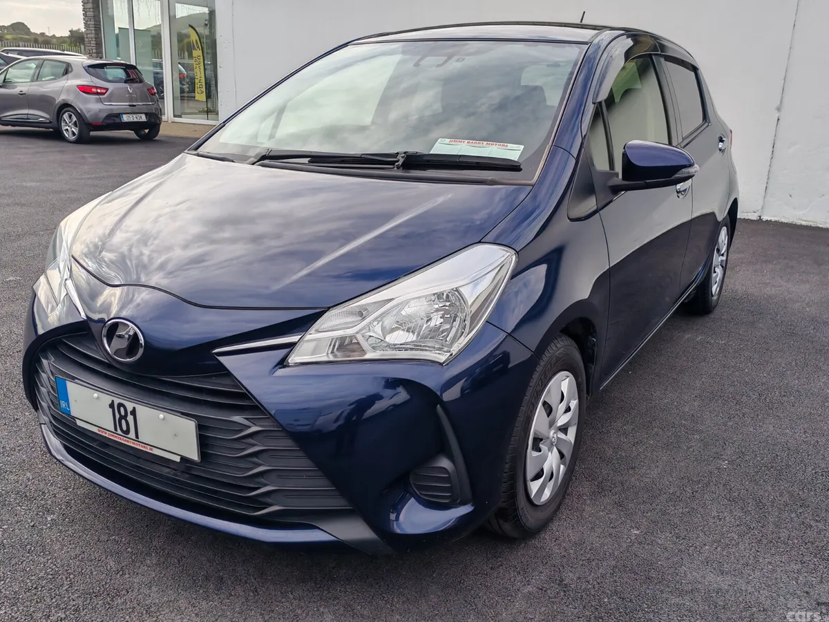 Toyota Vitz Hatchback, Petrol, 2018, Blue