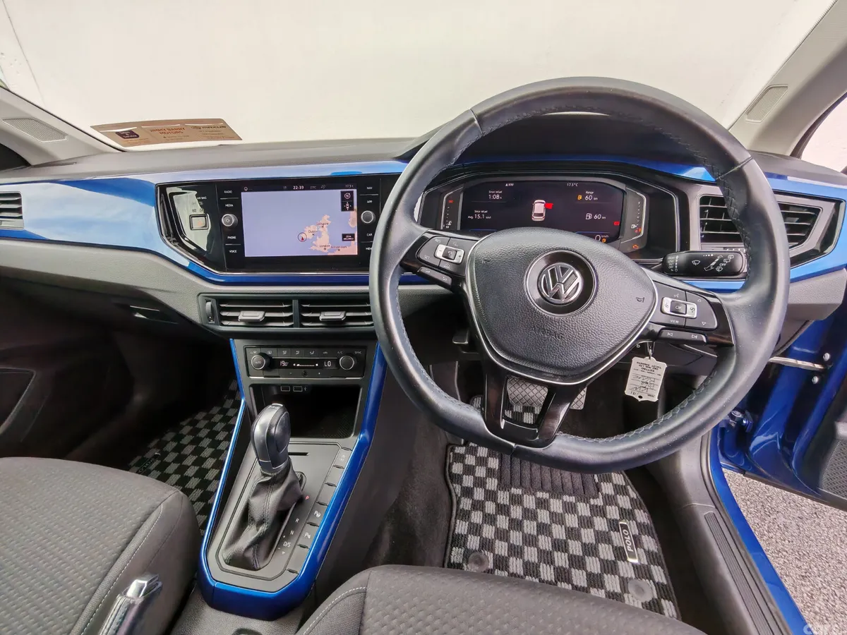 Volkswagen Polo Hatchback, Petrol, 2019, Blue