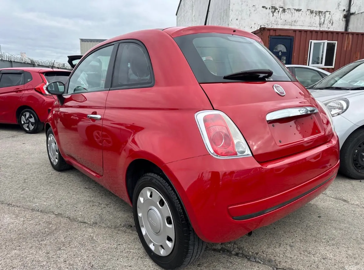 Fiat 500 Hatchback, Petrol, 2015, Red