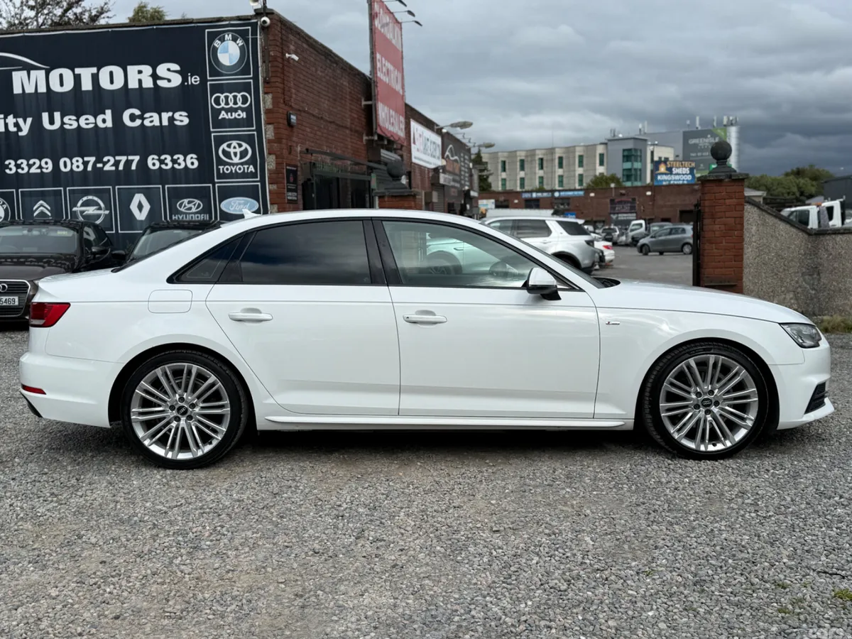 Audi A4 Saloon, Diesel, 2017, White