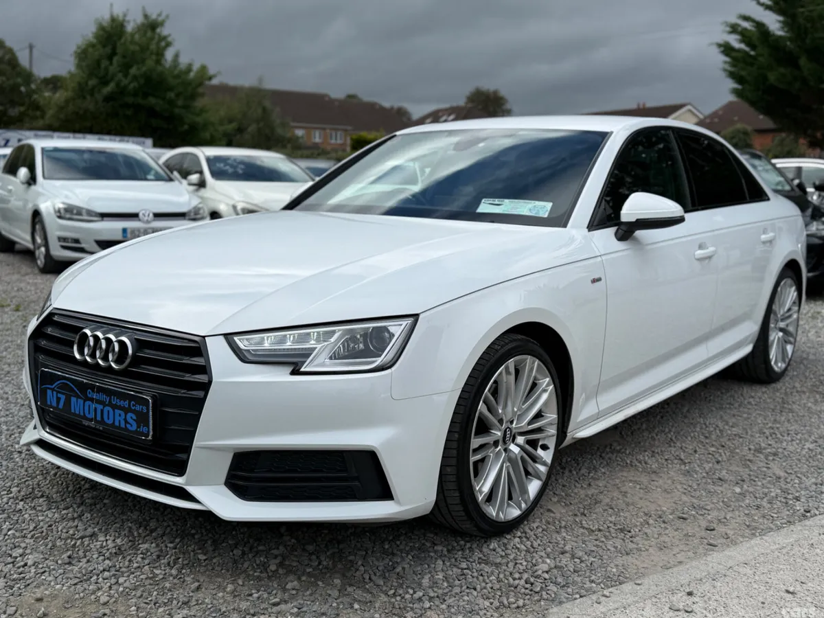 Audi A4 Saloon, Diesel, 2017, White