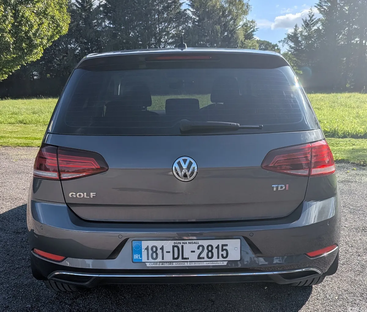 Volkswagen Golf Hatchback, Diesel, 2018, Grey