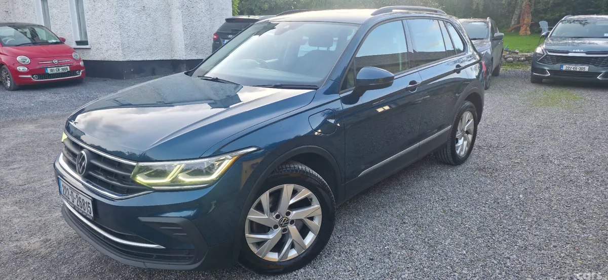 Volkswagen Tiguan SUV, Petrol Plug-in Hybrid, 2022, Blue